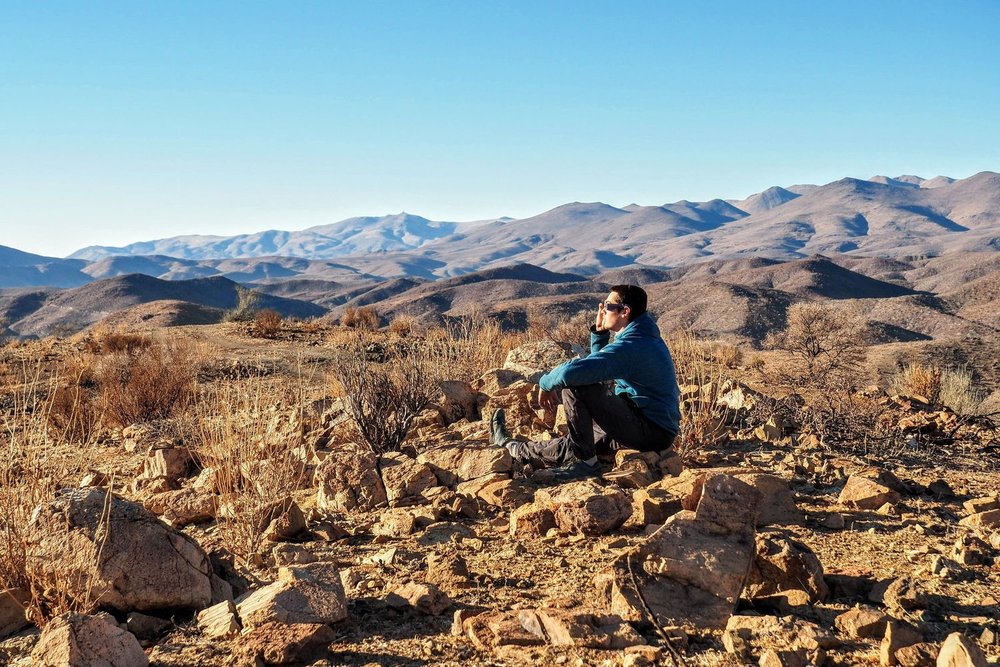 Observing the solar eclipse 2019 from a quiet place in Chile.