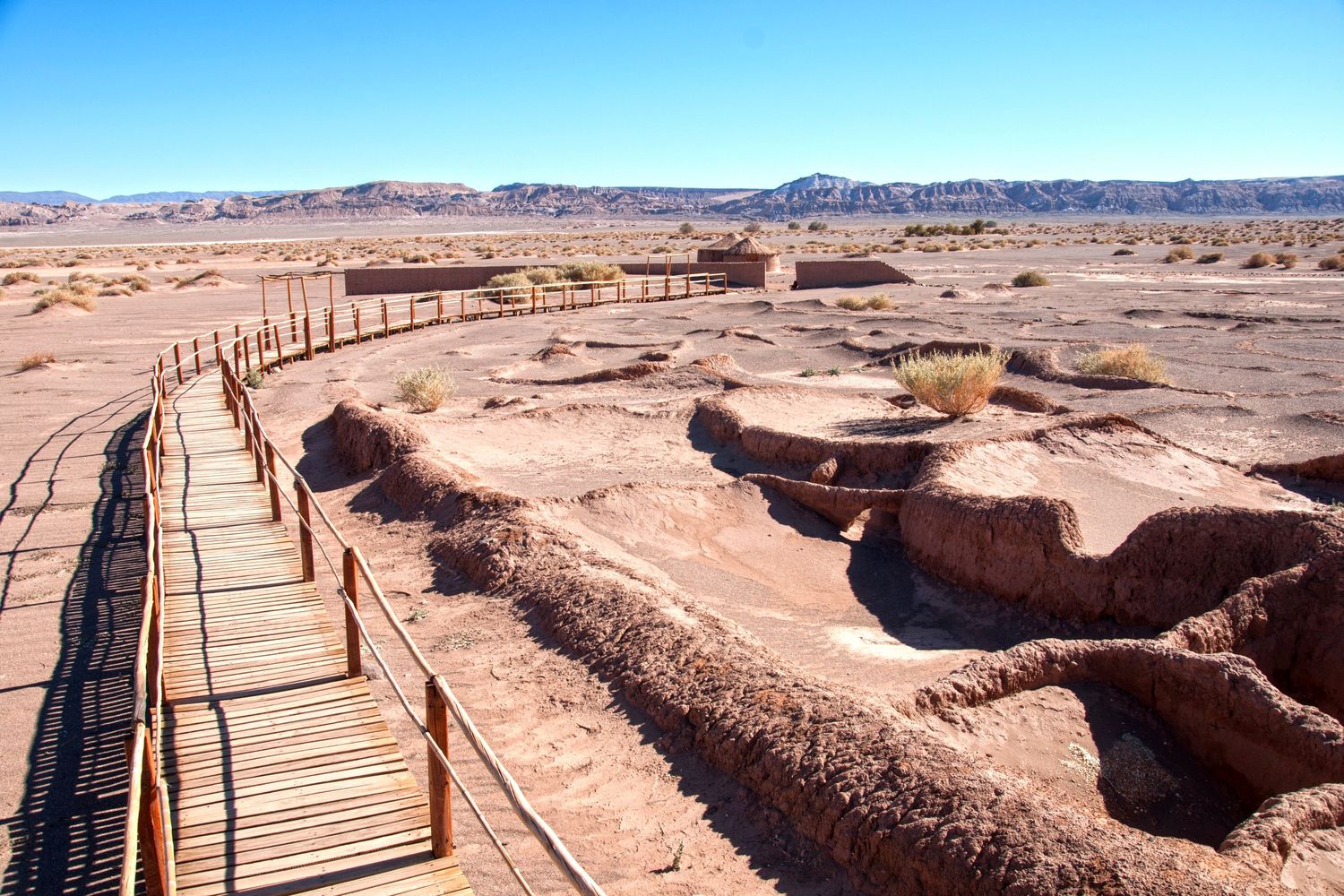 Ancient Tulor Village in the Atacama Desert.