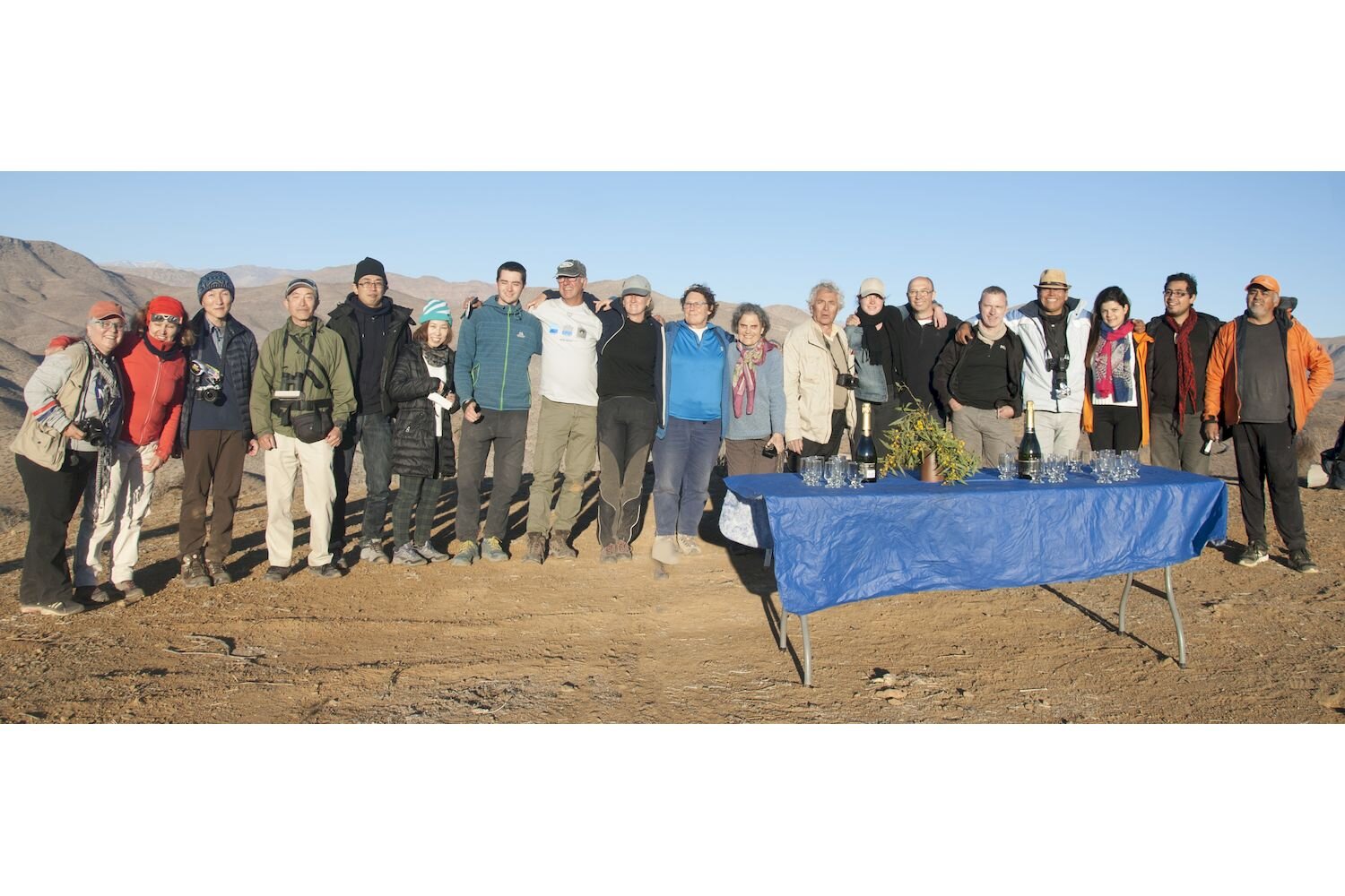 Expedition participants Solar Eclipse 2019 in the Atacama Desert in Chile