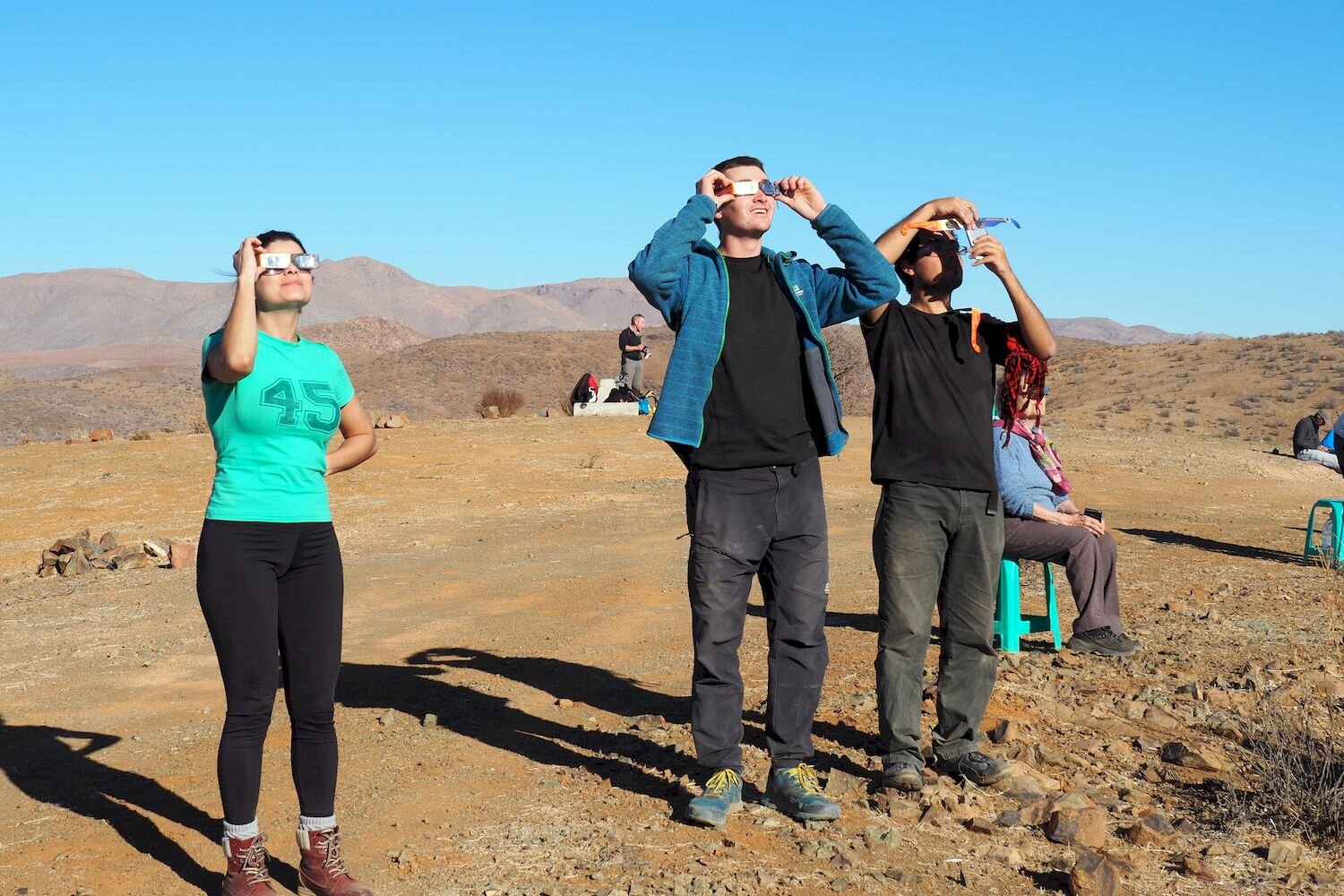 Team members of the Atacama Solar Eclipse 2019 in Chile