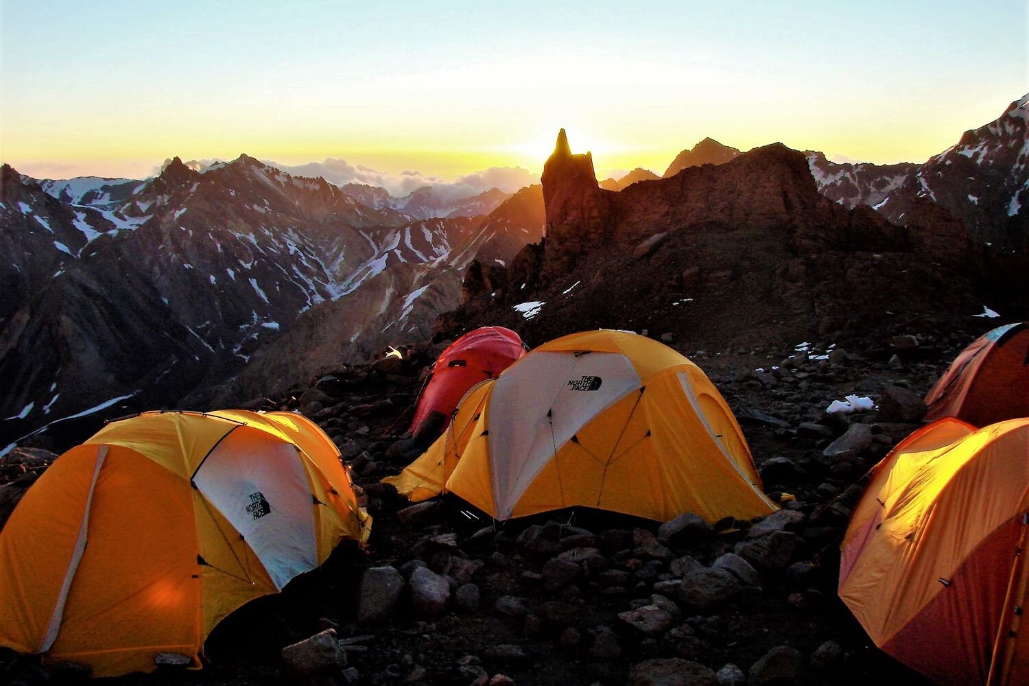 Chile Montaña Aconcagua High Camp