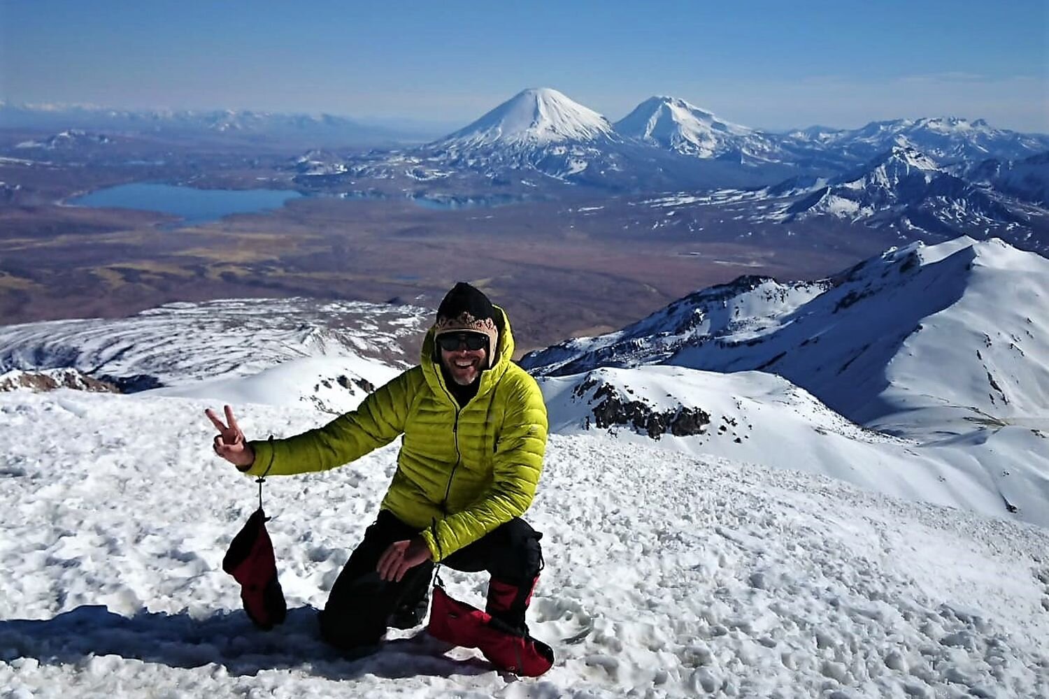 Chile Montaña Acotango Summit