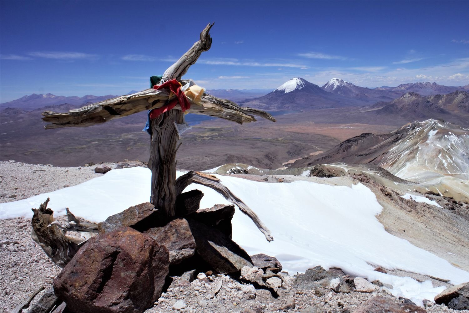  Summit of Acotango volcano 