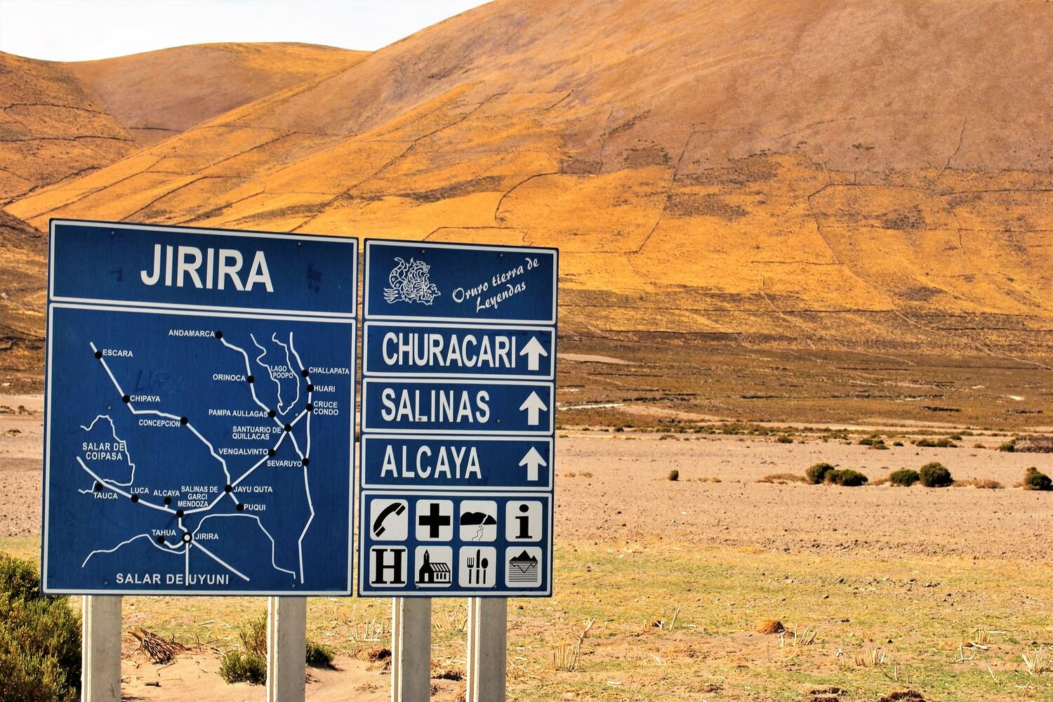  Jirira, a small village located at the shores of the Uyuni salt flat. It is famous because of Dona Lupe and her small hotel 