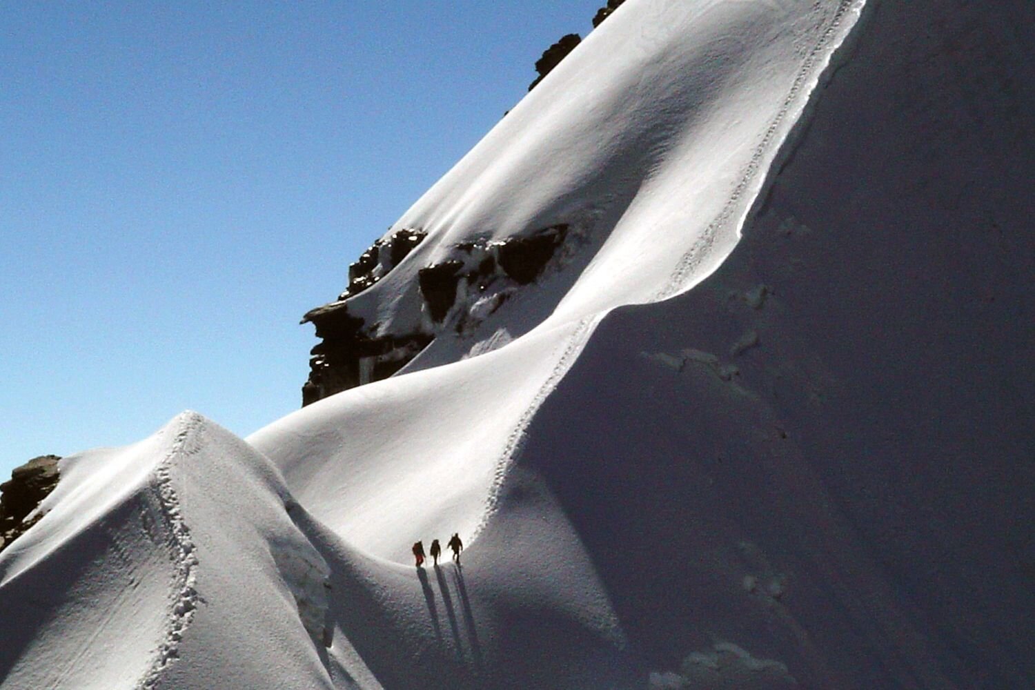  Climbing Pequeño  Alpamayo. Cordillera Real. Bolivia 