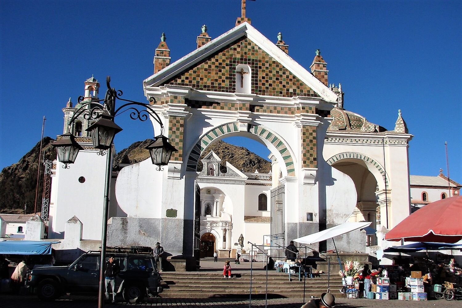  The Cathedral of Copacabana. Bolivia 