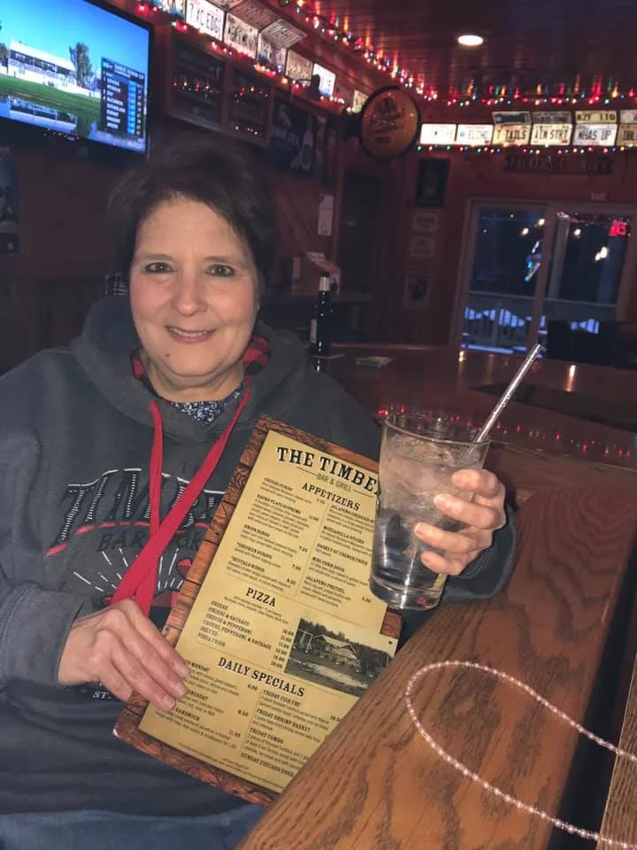Deb H. at the best bar in town :)