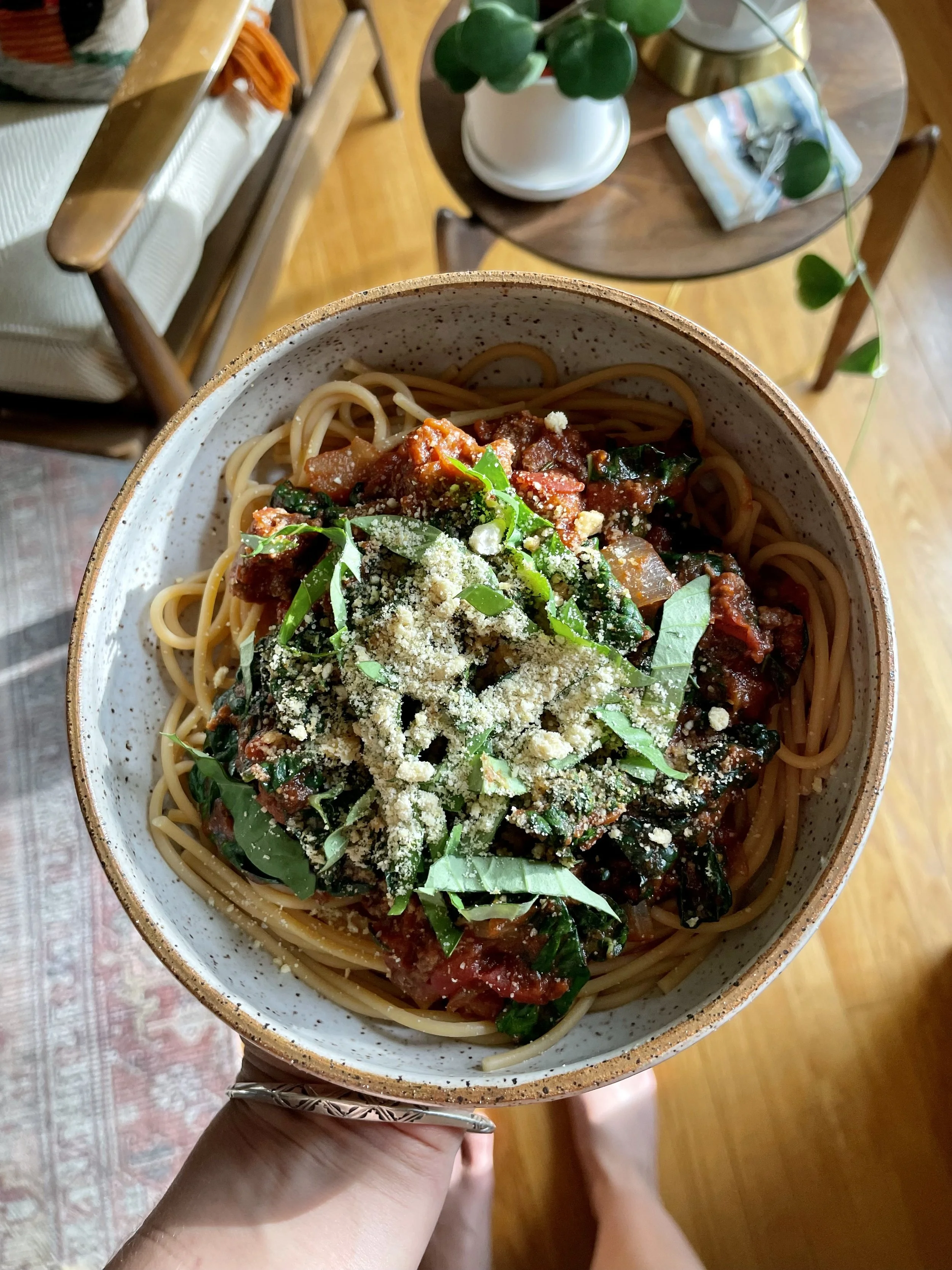 Rosemary Garlic Bolognese