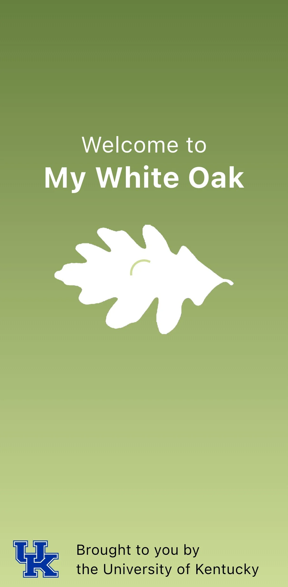 My White Oak App
