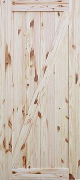 KNOTTY PINE BARN DOOR 38"X84"