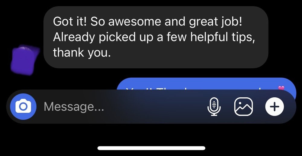 Student feedback