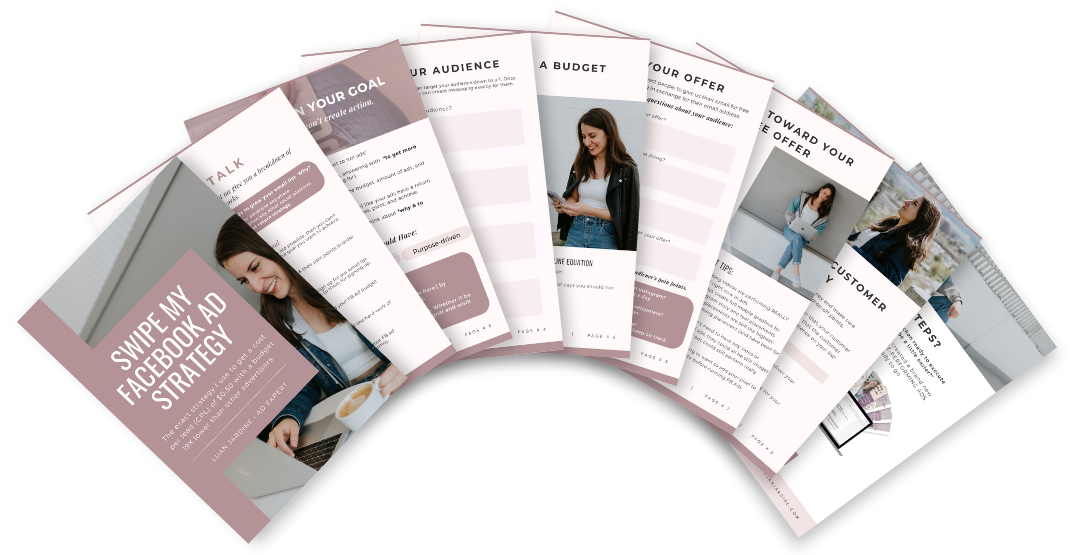 Swipe My Facebook Ad Strategy guide