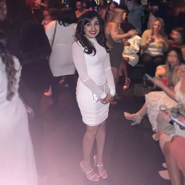About last night...🍾❄️ #holidaypartyvibes #winterwonderland #taodowntown #ootd