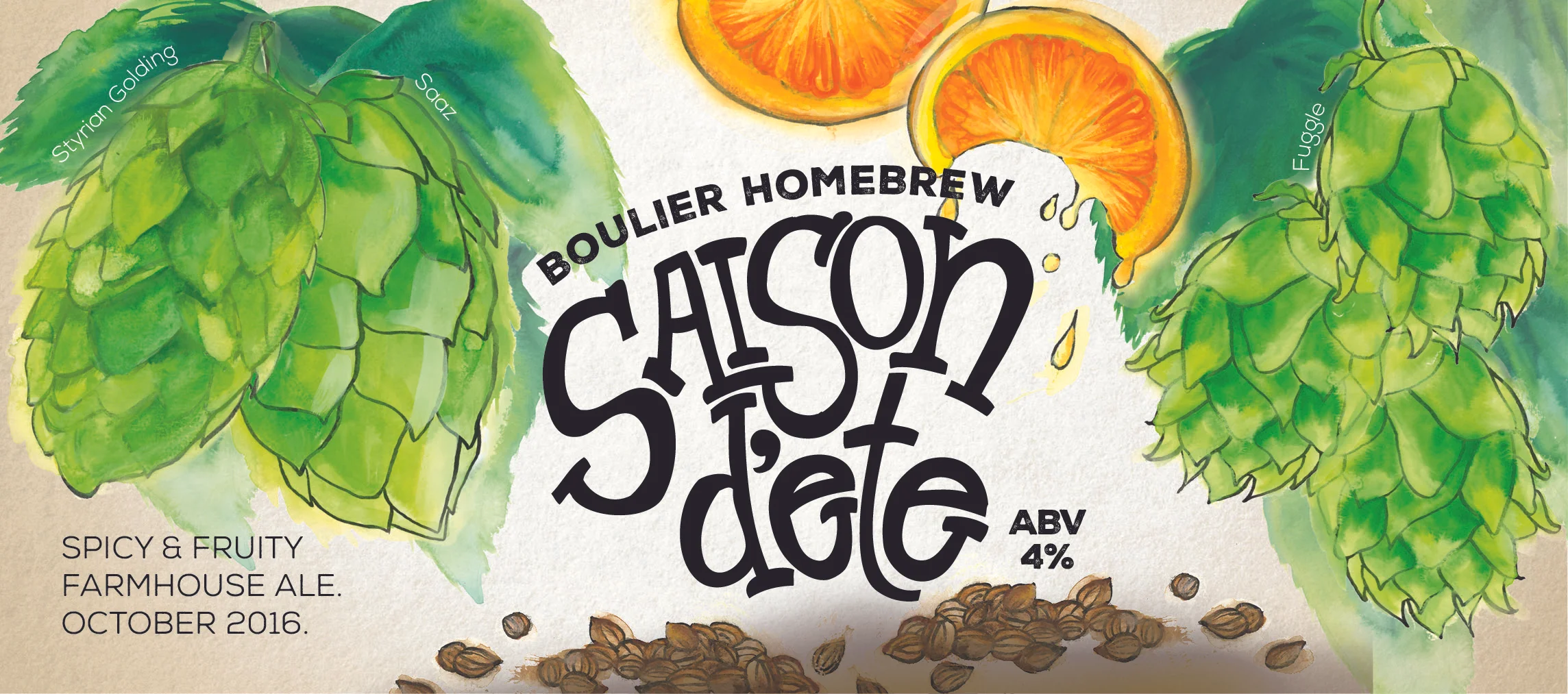 Homebrew Beer Label