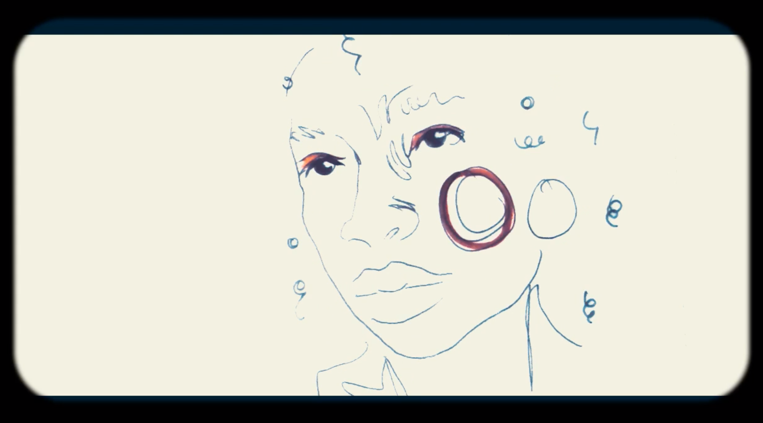  One of the many frames.  