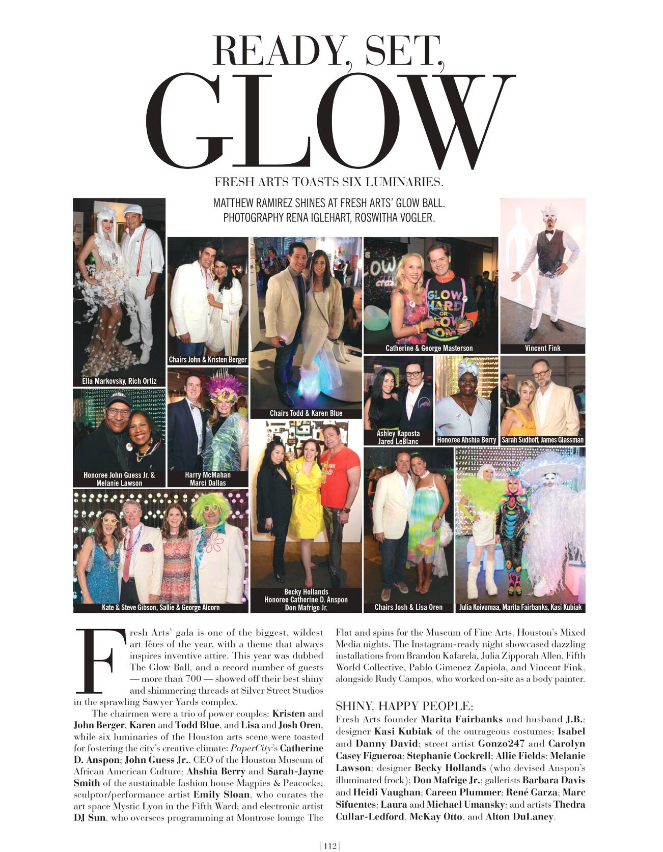 Paper City Magazine -  Glow Ball 