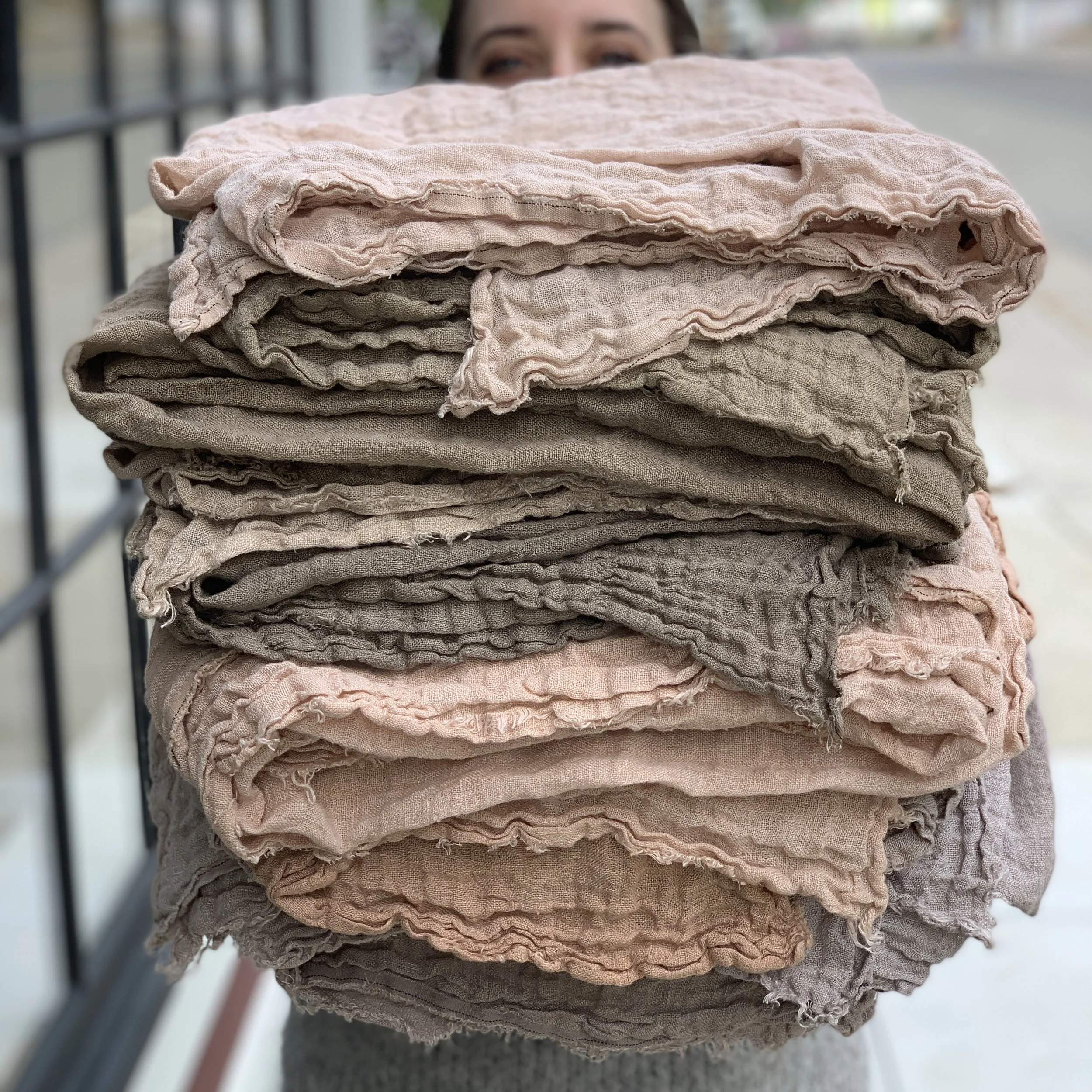 gauze scarves