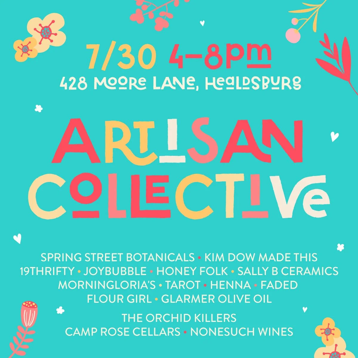 Healdsburg Pop Up!