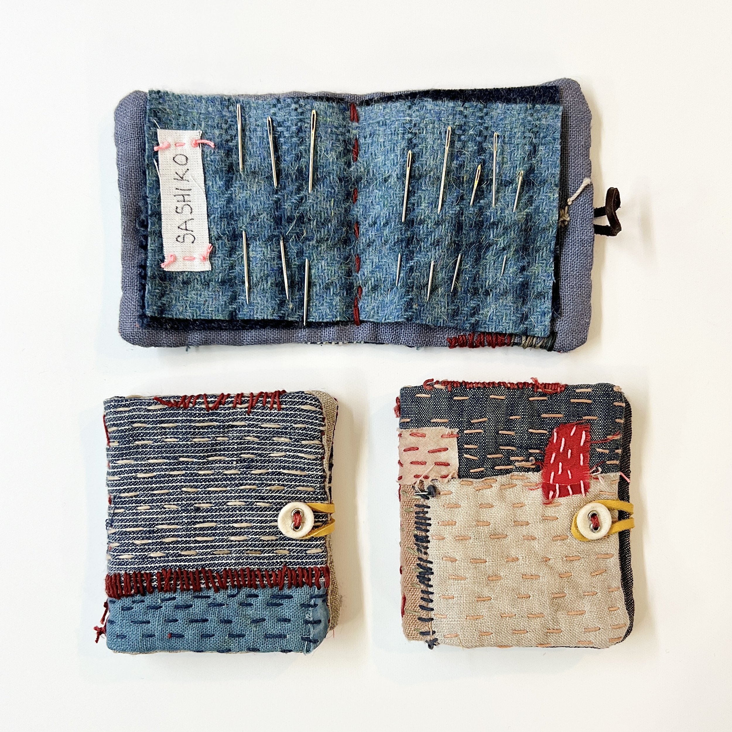 Sashiko Denim Mending DIY Kit - Wool & Honey