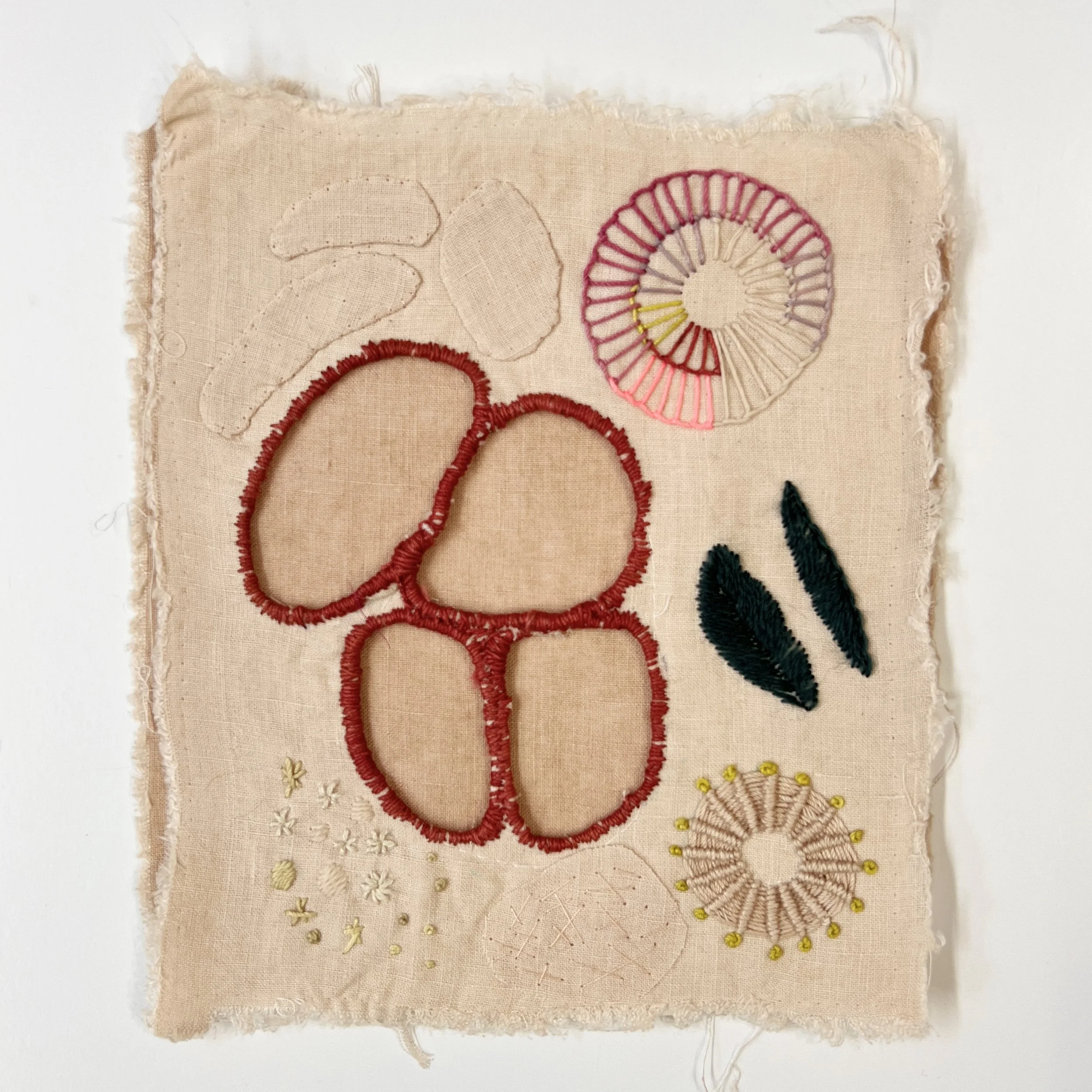 Slow Stitching - June Art Stays at Emandal