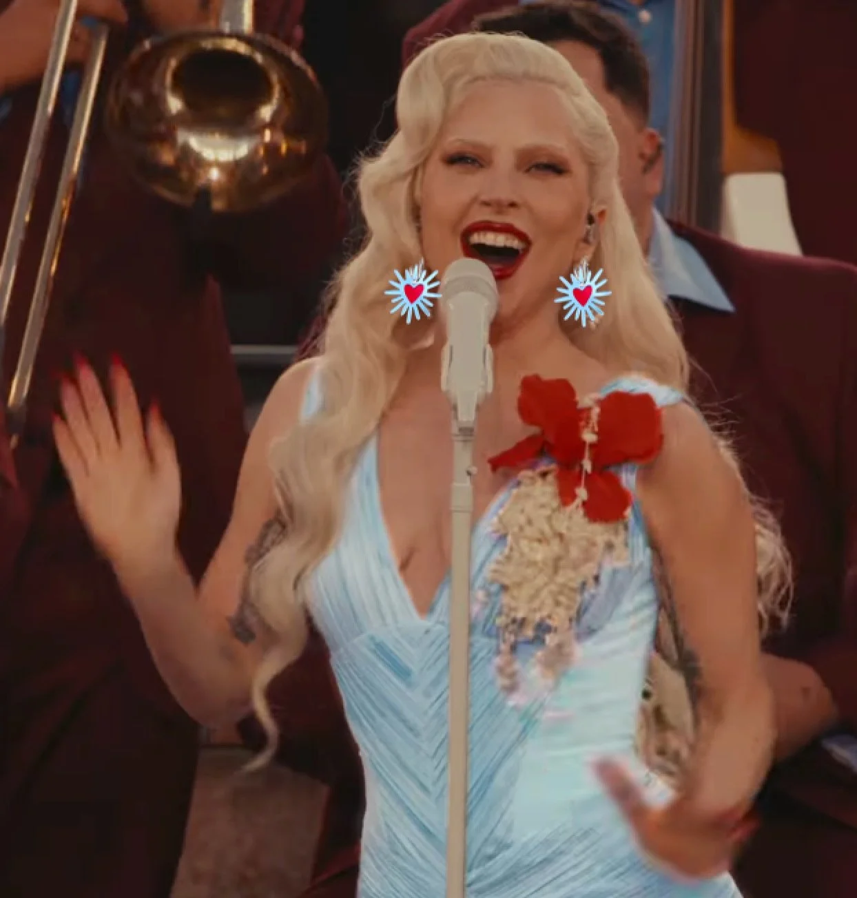 Lady Guadalupe Hernandez Gagita approved y&rsquo;all 😜 🩵❤️🌺🙏✨

#superbowlhalftimeshow #ladygagita