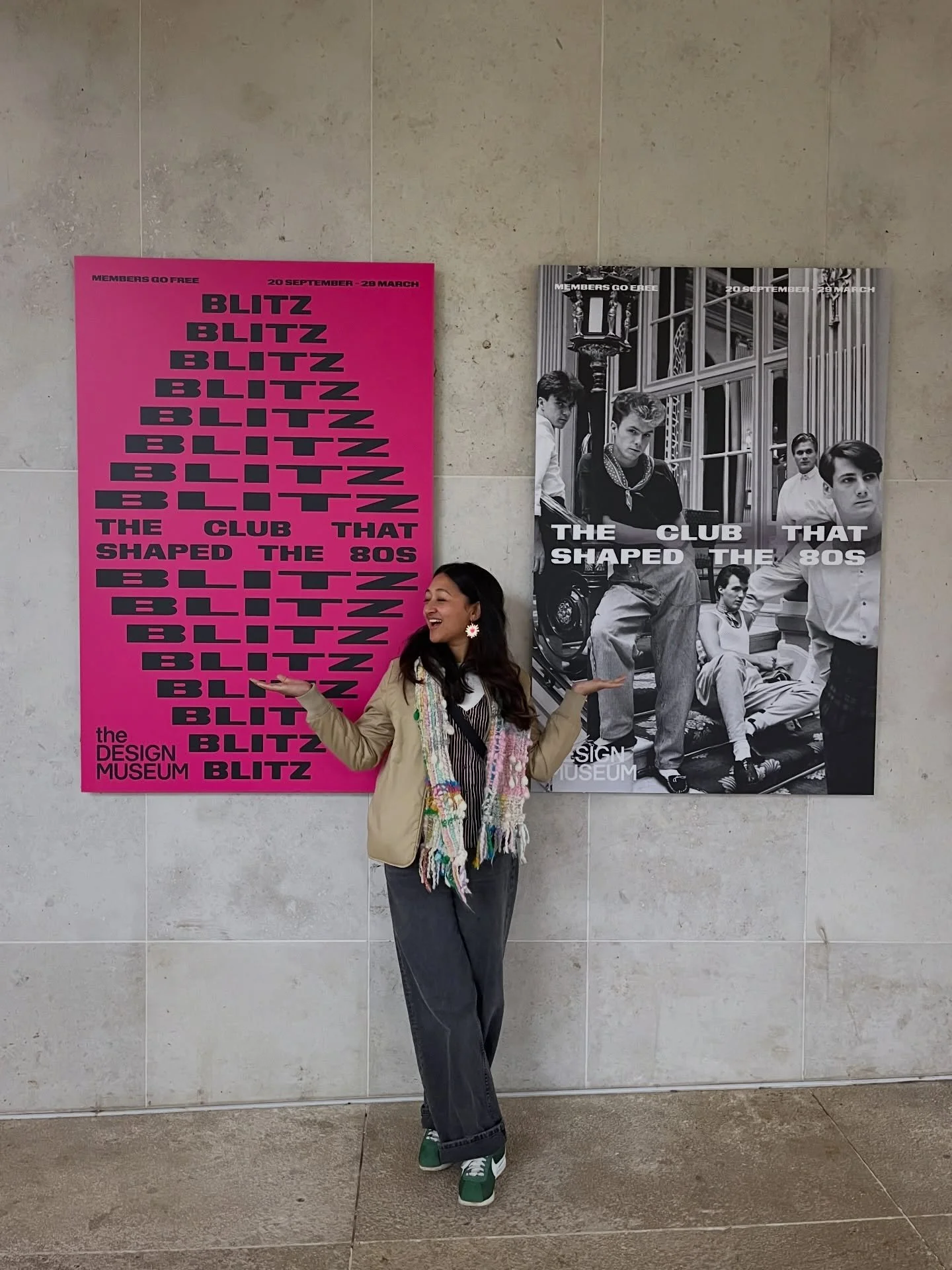 Went on a trip to the @designmuseum to visit the Blitz exhibition👩&zwj;🎤

Down a side street in Covent Garden was the club where underground creativity exploded into global influence and 1980&rsquo;s style began 💥

As a Londoner who&rsquo;s always