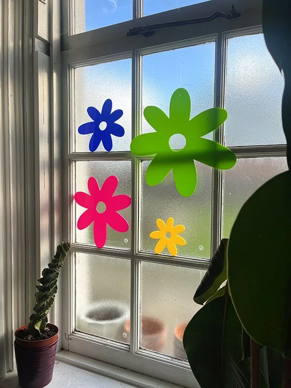 Kam Creates - Acrylic Hanging Flowers in window.jpg