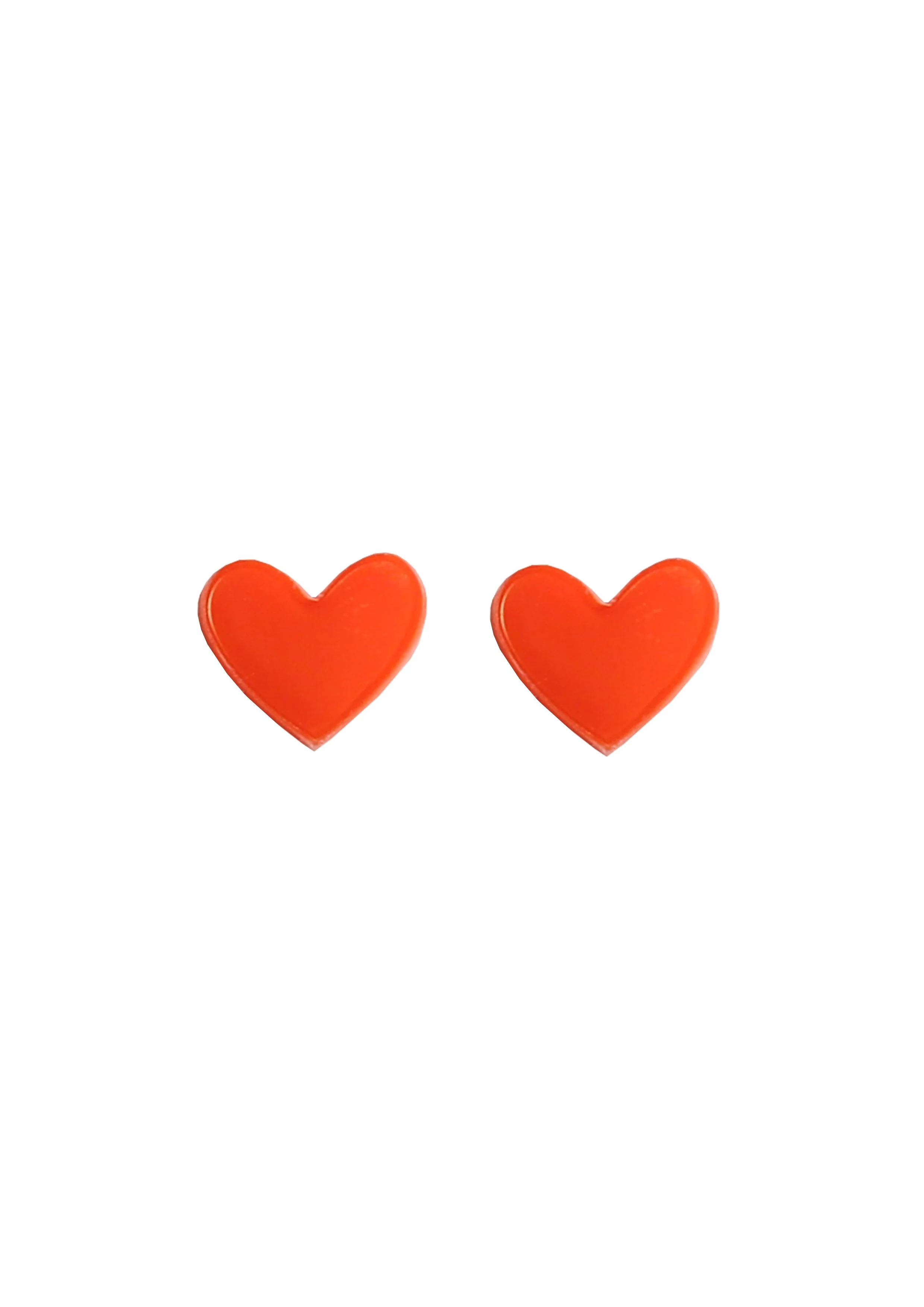 Mini Heart Studs/Clip Ons