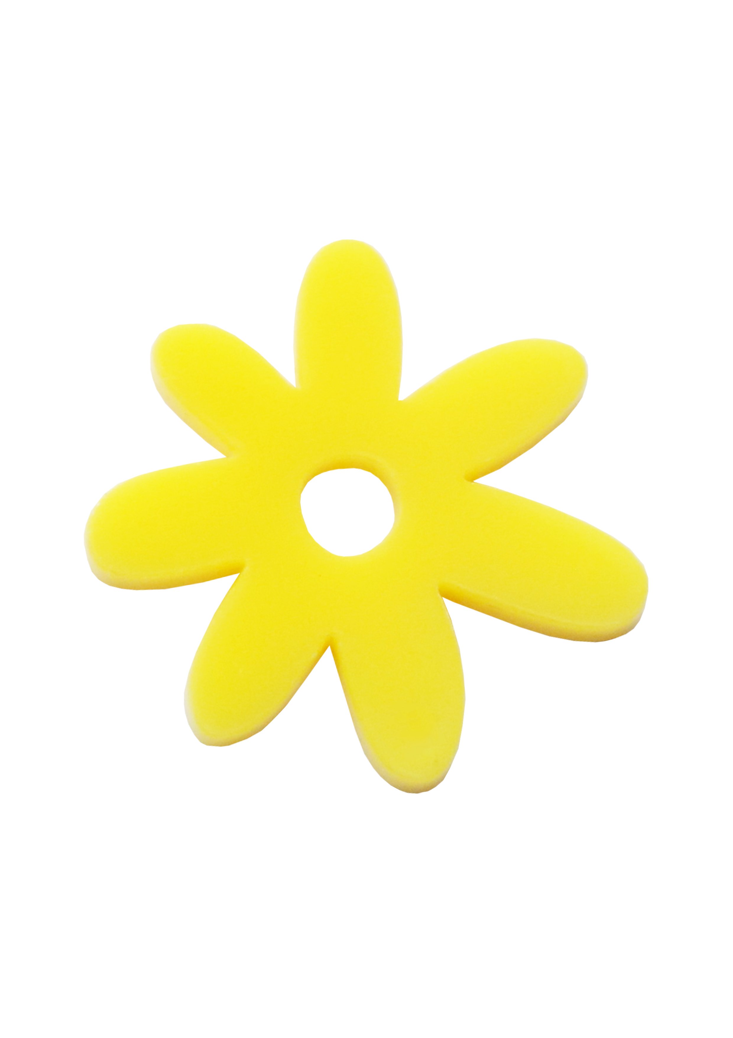 Kam Creates - Flower Coaster - Yellow.jpg