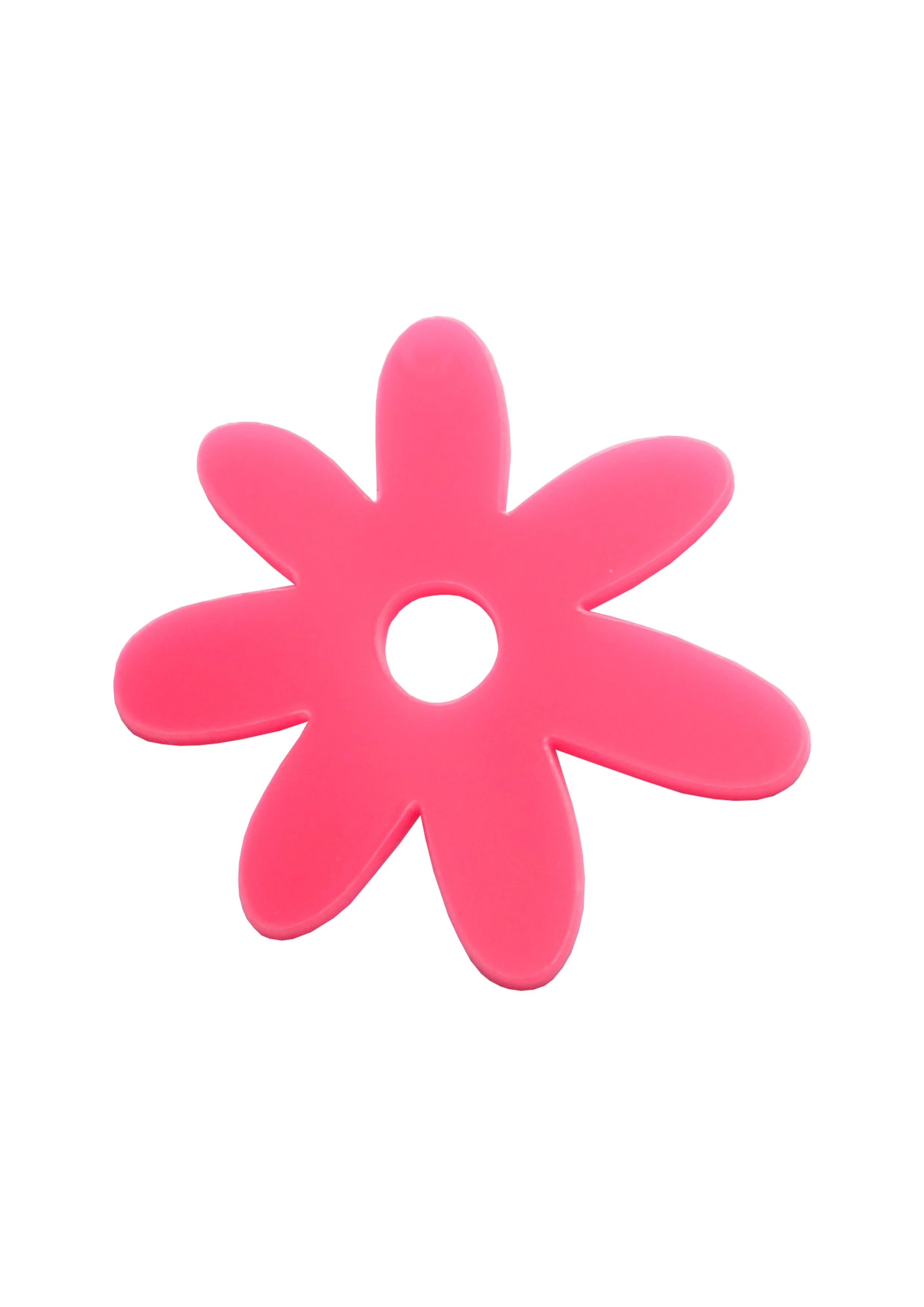 Kam Creates - Flower Coaster - Bright Pink.jpg