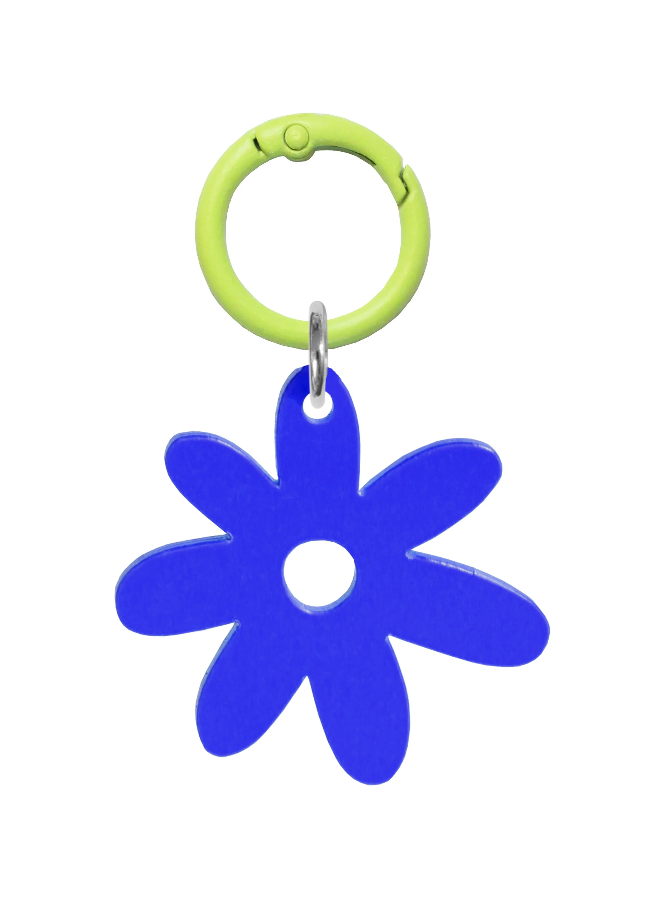 Kam Creates - Flower Keyring - Cobalt.jpg
