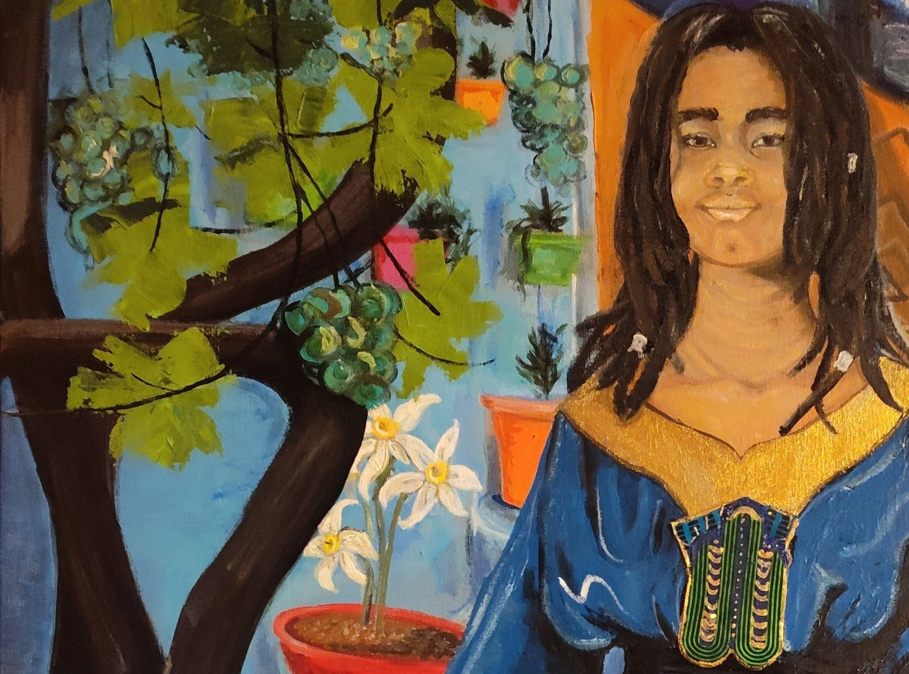 Little Moorish Priestess in Blue detail 2.jpg