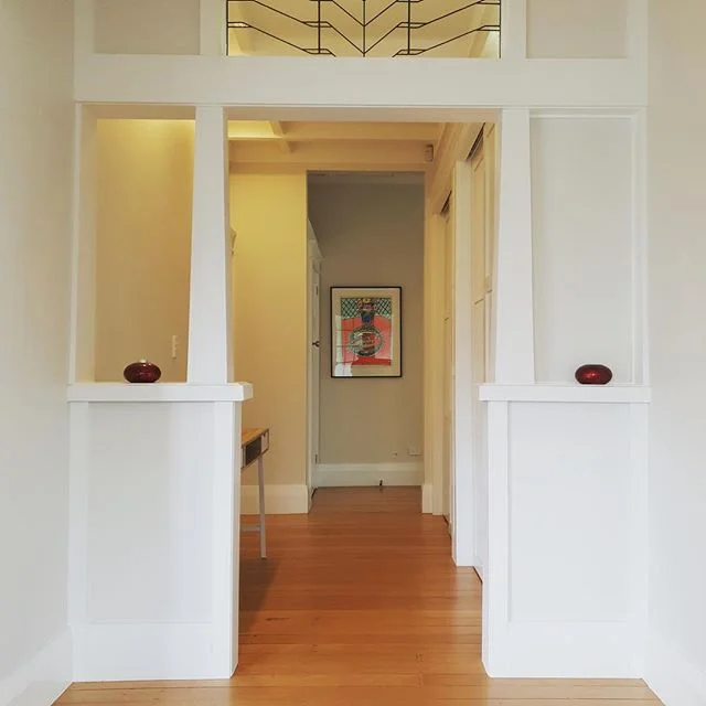 Keeping that bungalow feel to this renovated entranceway #renovations #aucklandbuilders #entrance #crossmountbuilders