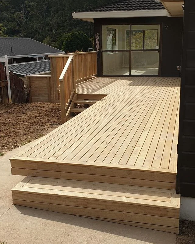 Decks complete to finish this project