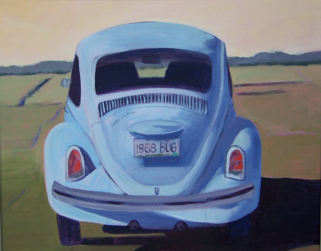 Light Blue '68 Bug