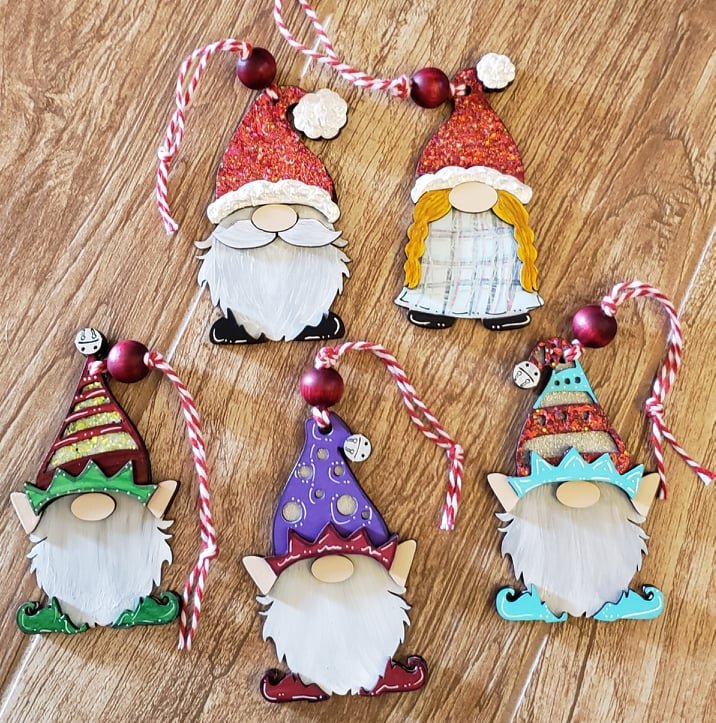 Gnome Ornaments Example 2
