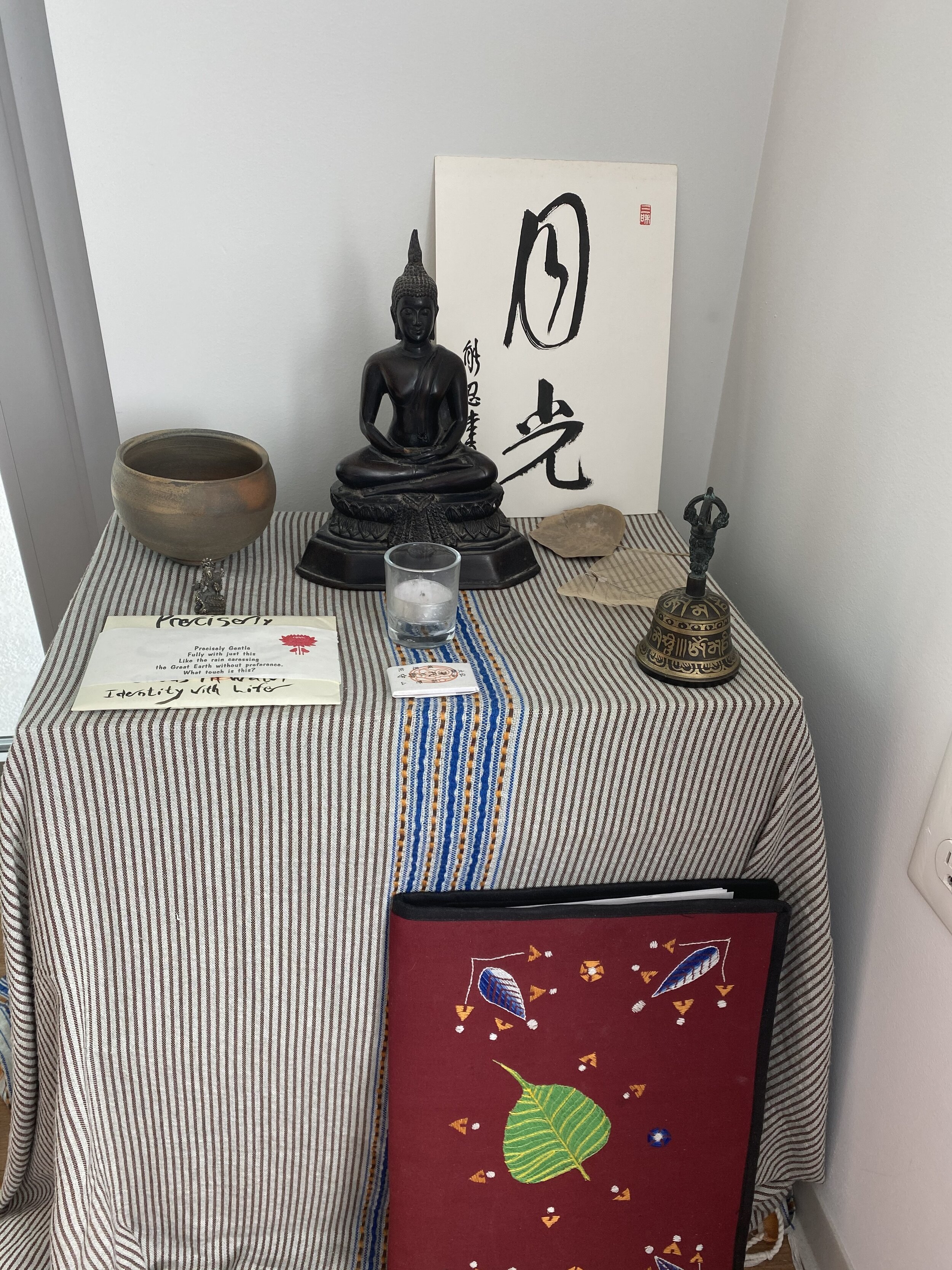 Reflections on a Home Altar — Just Show Up Zen Sangha