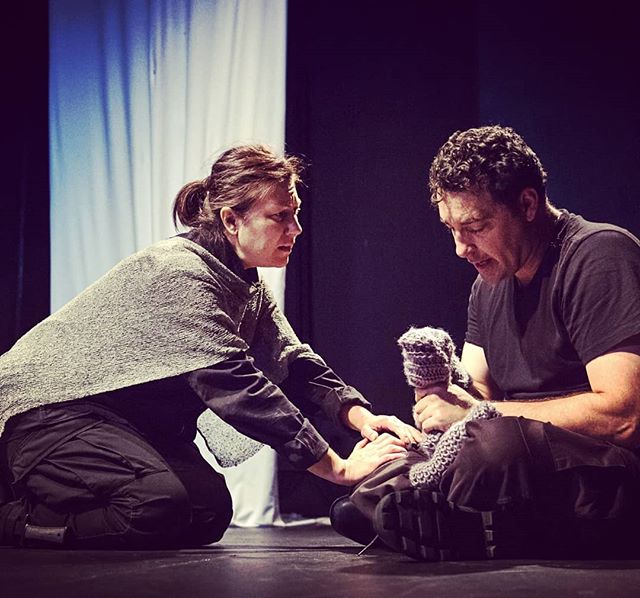 Marika Becz and Joe Dunham in Macbeth.