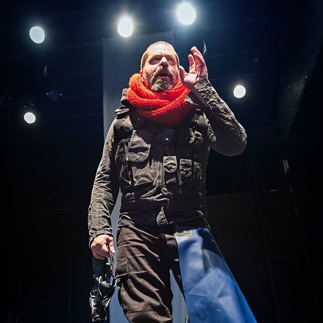 John Bergdahl in Macbeth.