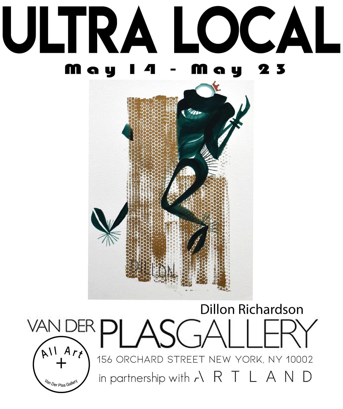 Virtual Tour 👁 NOW LIVE 🔥 
&ldquo;Ultra Local&rdquo; #vanderplasnyc 
See the link in my description 🌊🌊
@dillon.color 
.
#originalart #watercolor #acrylicpainting #outsiderart #nyc  #martian #king #maineartist #portlandmaine #babetheblueox #woodst