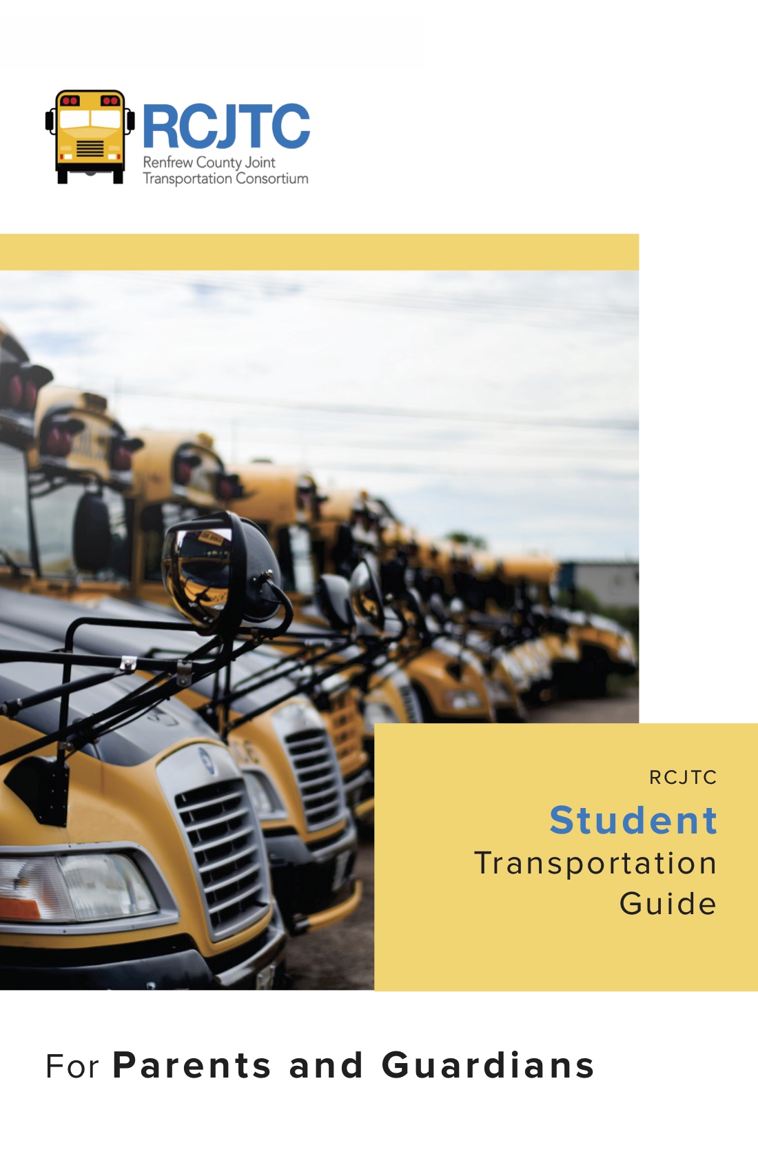 RCJTC Student Transportation Guide