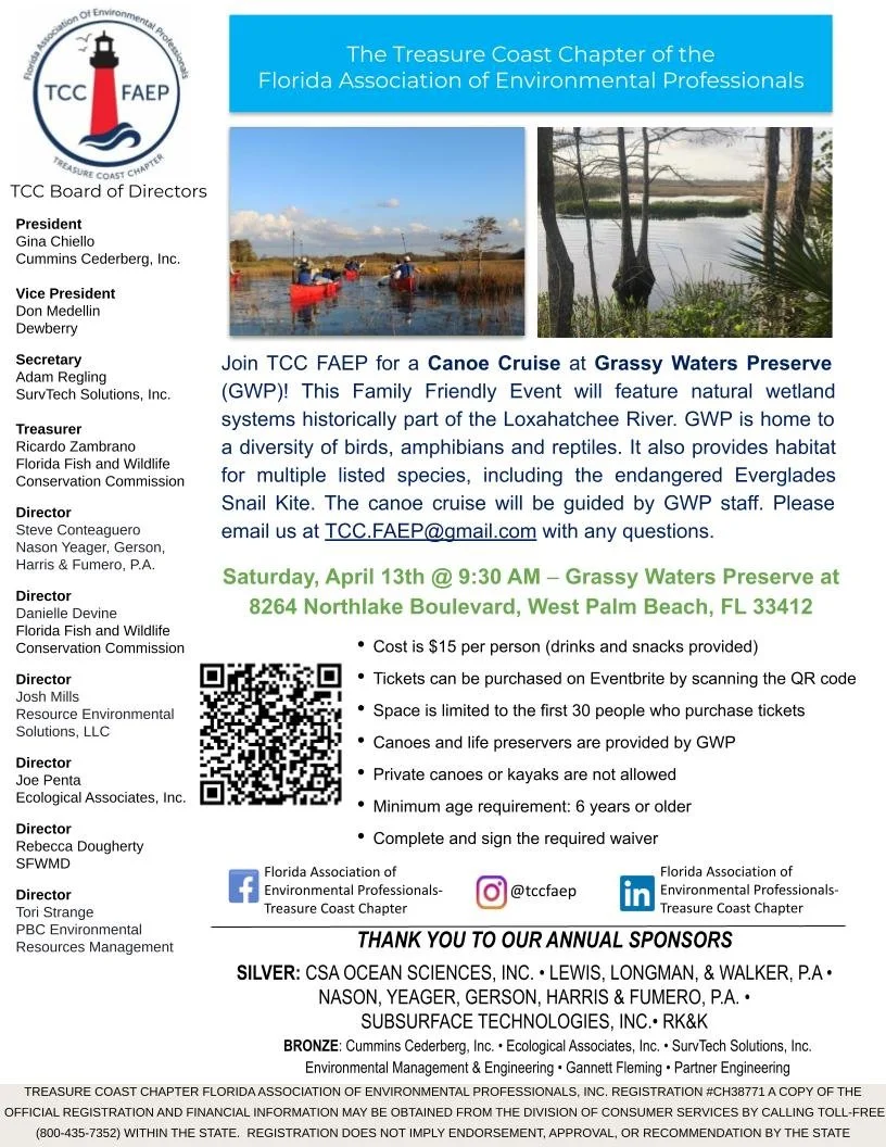 Canoe Cruise at Grassy Waters Preserve