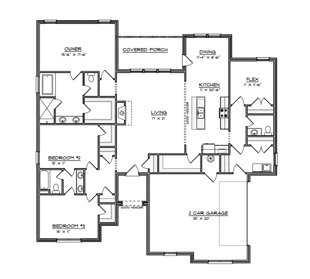 THE OZONA — Dalton Homes Dallas Custom Home Builder