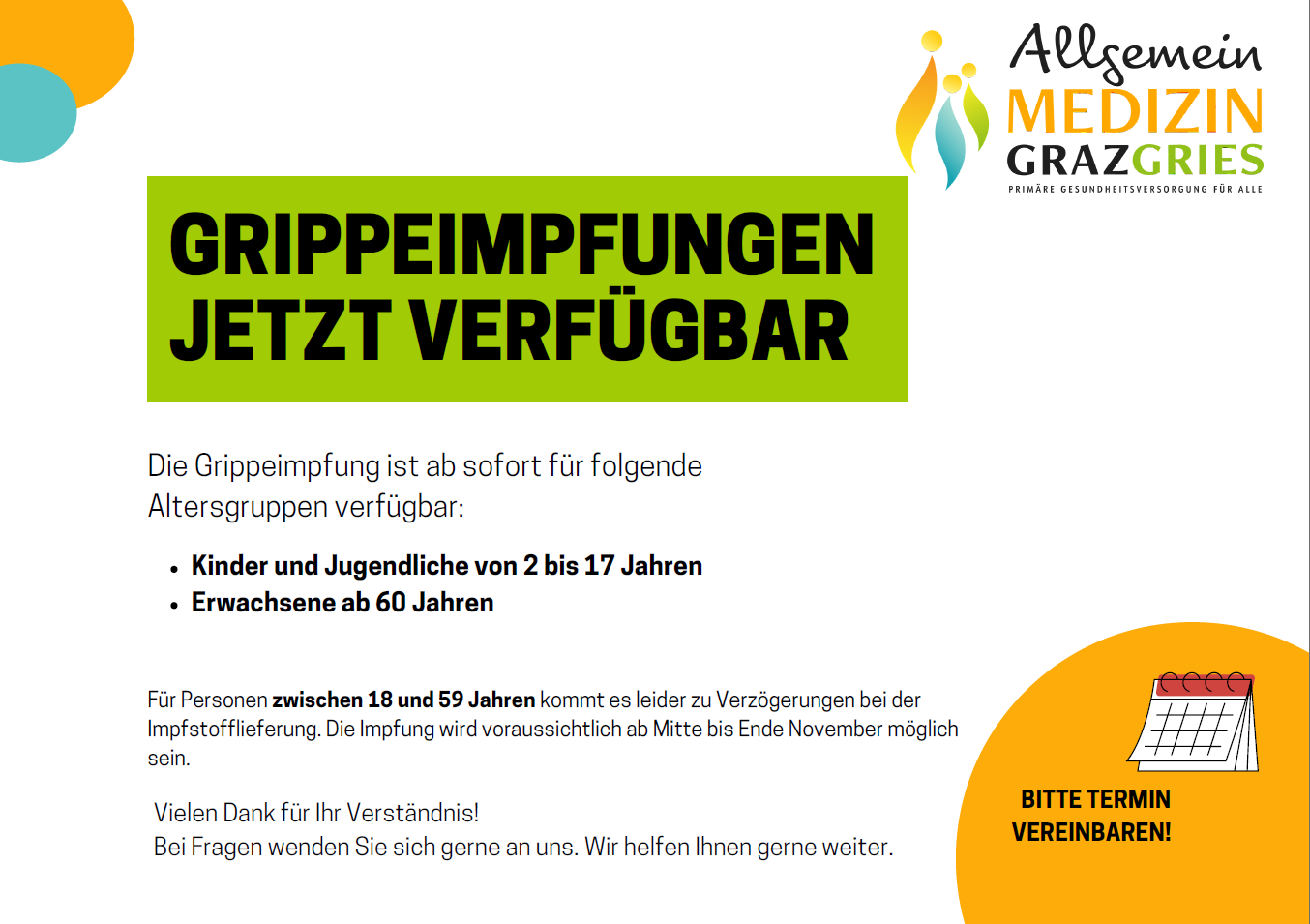Grippeimpfung 2026