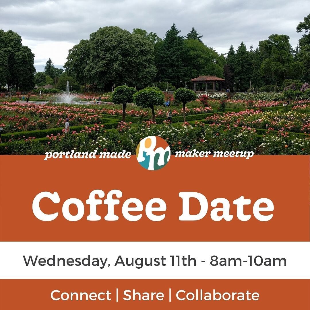 Portland Made is excited to announce that we are hosting our first in-person event of the year!

Connect with fellow makers on August 11th from 8am-10am. 

Charlie from @trailheadcoffeeroasters will be brewing pour-over coffee on his custom cargo bik