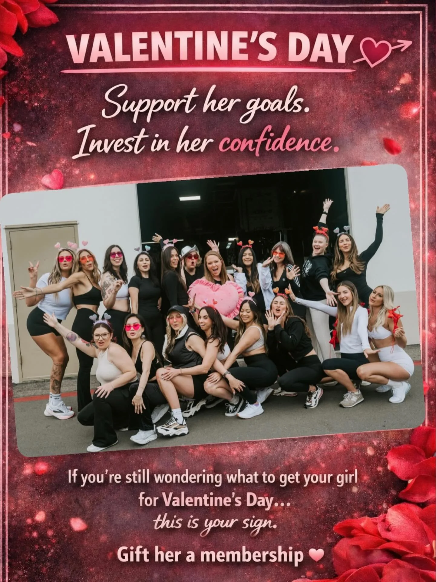 Gift your girl a Beast Chickz membership 🐆💪
Support her goals.
Invest in her confidence&hearts;️ 

#valentines #valentinesdaygiftideas #confidence #goals