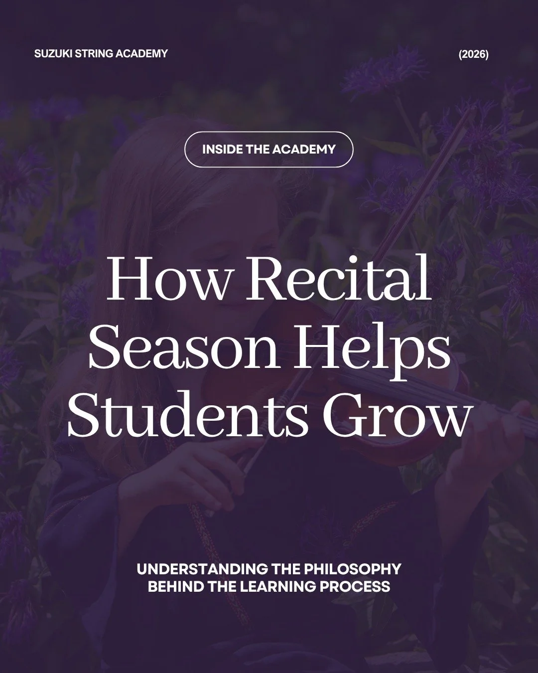 Recital season can bring up a mix of emotions, for students and for parents.

There&rsquo;s excitement, a little nervousness, and sometimes pressure to &ldquo;get it right.&rdquo;

But what&rsquo;s easy to miss is how much growth is happening in the 