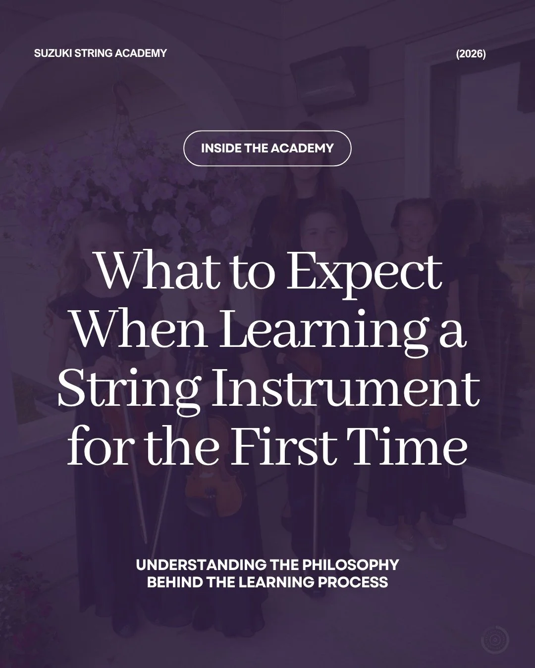Starting a string instrument is exciting, but it can also come with a lot of unknowns&mdash;especially in the beginning.

A lot of the early stages are focused on technique, and that takes time and attention. Learning how to hold the instrument, cont