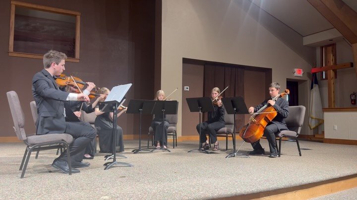 Join this Wednesday @farmersmarketatsandpoint 3-5:30 for an afternoon of chamber music! Our beginner and advanced performance chamber will be serenading the shoppers and community. Bring a chair or blanket and come soak up the sunshine and live music