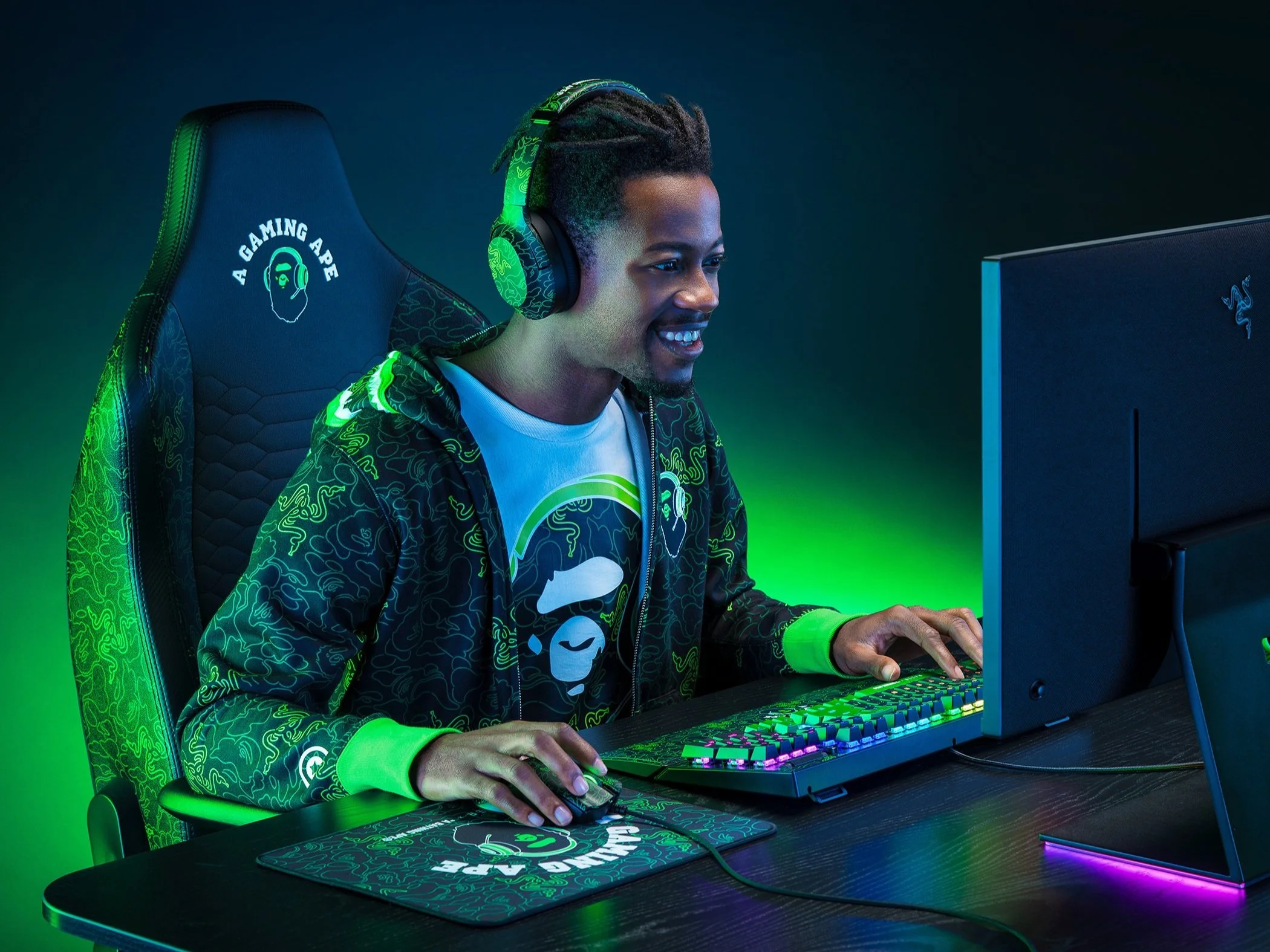 Razer Teams Up With BAPE As Streetwear Infiltrates The Gaming Community